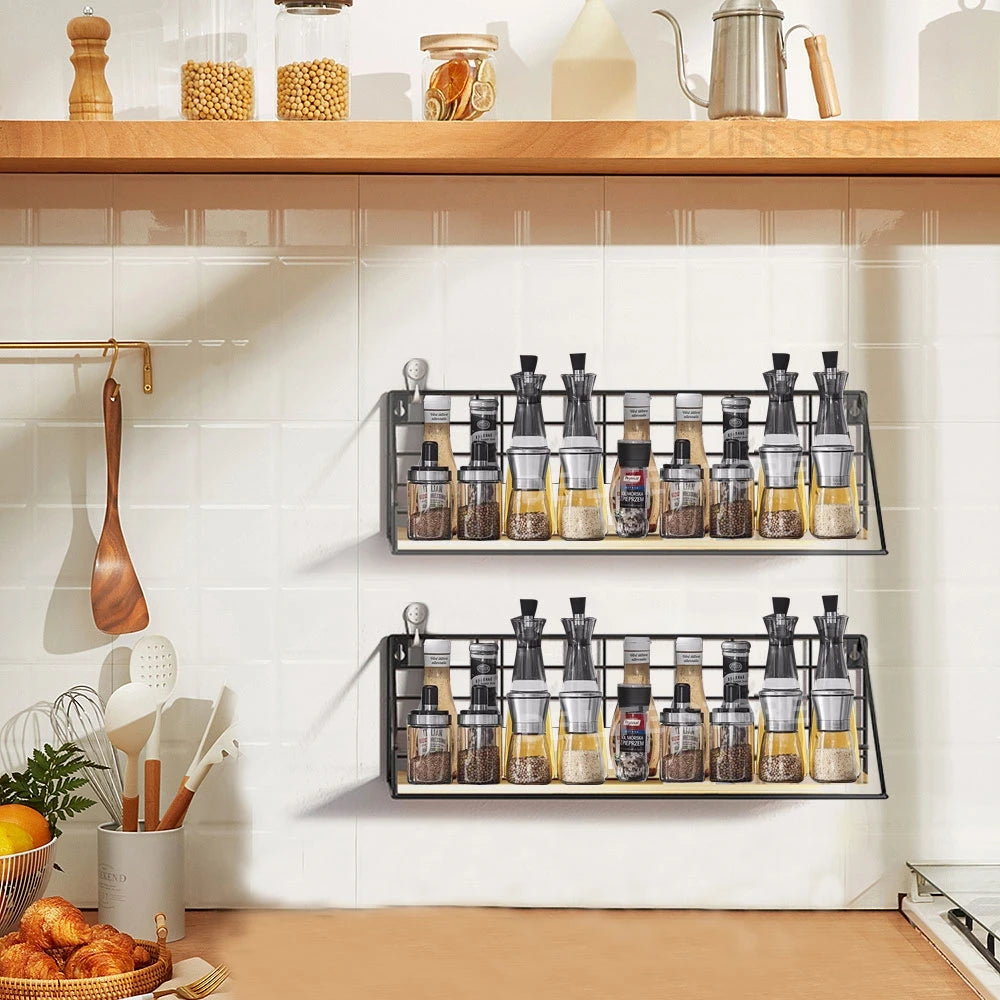 Spice Rack For Kitchen Hanging